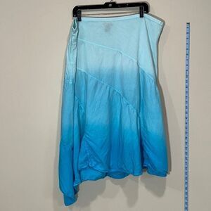 Lane Bryant Blue Plus Size Flowing Skirt. Size 22/24